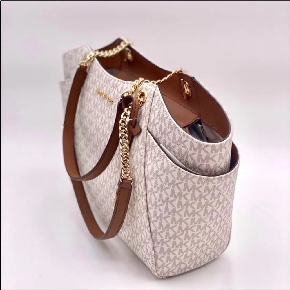 Michael Kors LG Chain Shldr Tote Jet Set Tote